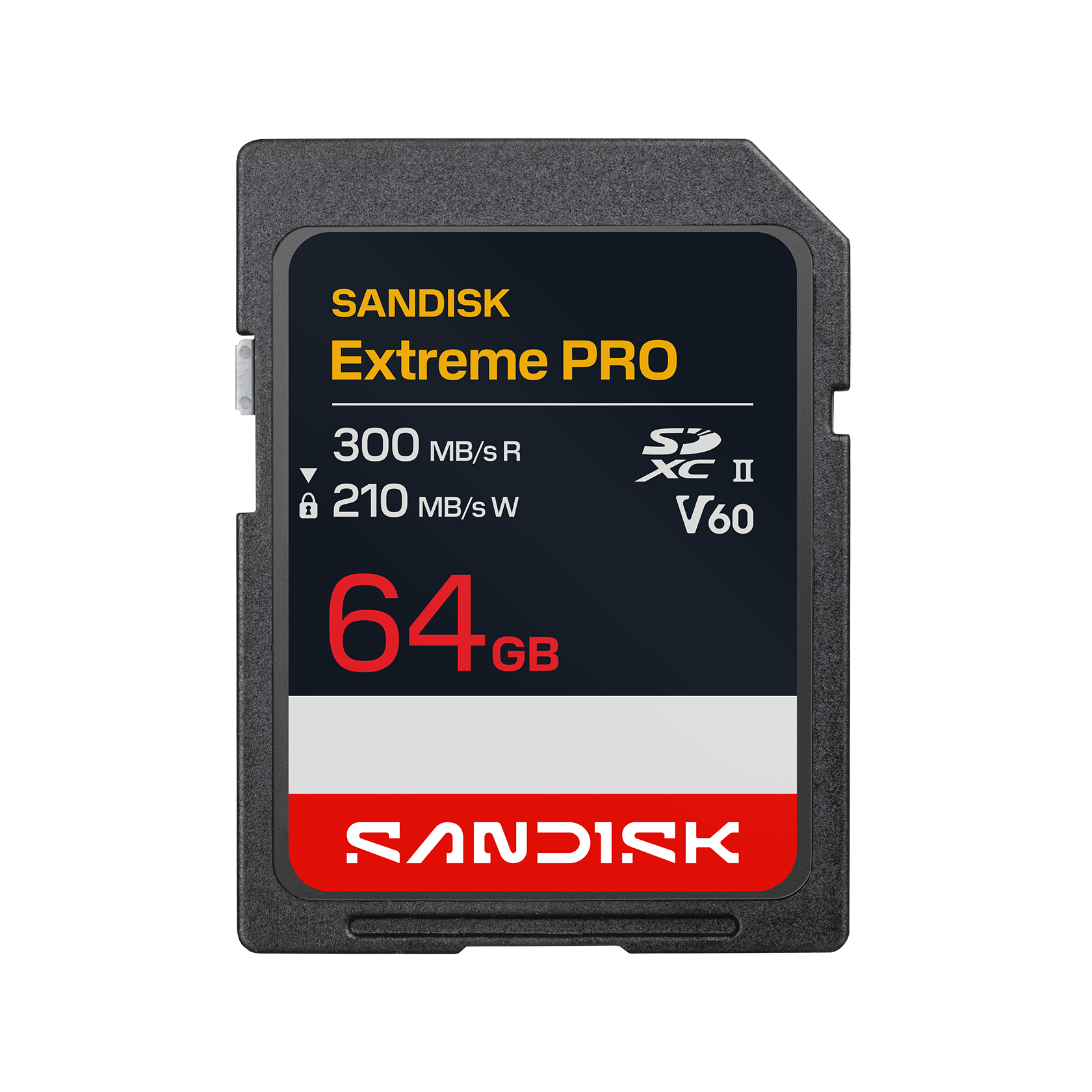 SANDISK Extreme PRO SDXC UHS-II V60 Card